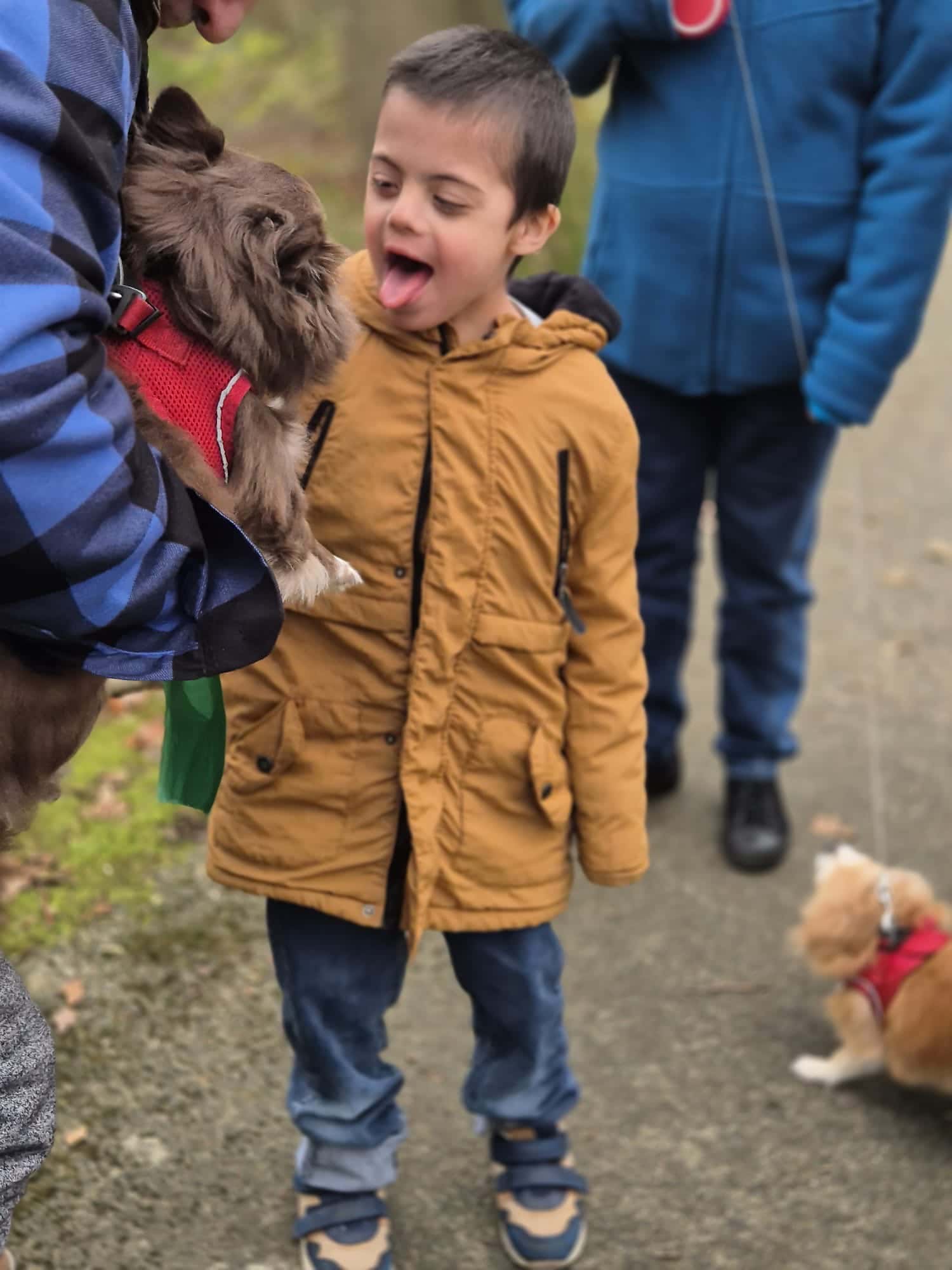 Afbeelding van een uitstap met de kinderen